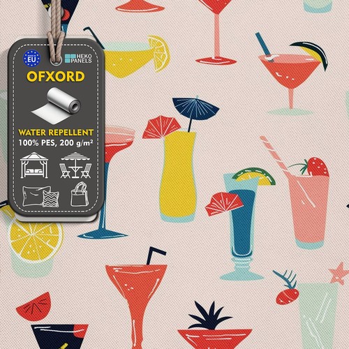 Oxford bedruckt polsterstoff - bedruckt,