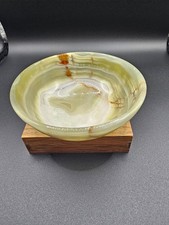 Onyx Marmor Schale,10 cm Durchmesser