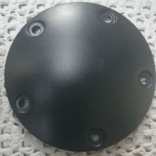 Zündungsdeckel Point Cover Schwarz  Harley Davidson Twin Cam   5-Loch