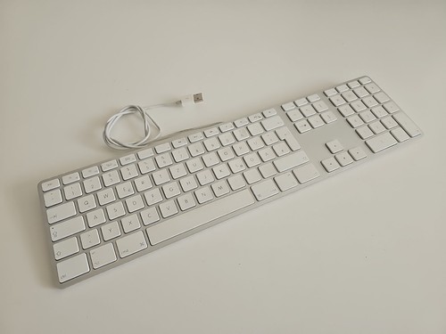 Apple a1243 aluminium tastatur - apple,