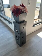 Pflanzsäule 82 cm Indoor Outdoor Geschenk Gartensäule Dekosäule Dekoration