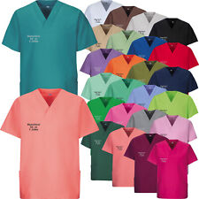 Schlupfkasack mit Namen bestickt Pfleger-Kasack Schwesternkittel Pflegedienst