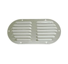 Kiemenblech Oval aus Edelstahl