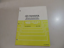 10.1999 Karosserie Werkstatthandbuch Toyota Yaris Verso / Echo Verso NCP 20, 22