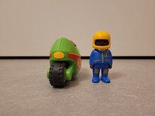 Playmobil 1-2-3: 6719 Motorrad Rennfahrer