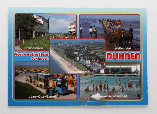 Mehrbild postkarte cuxhaven - mehrbild,