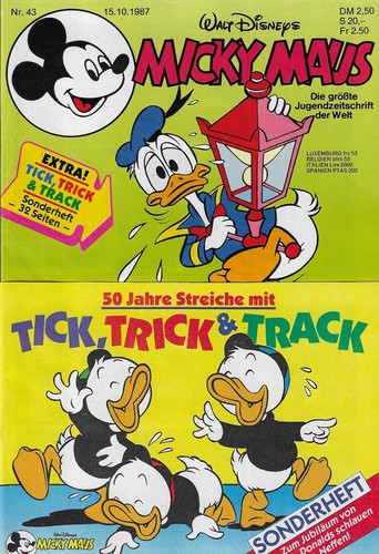 Micky maus 1987 - maus, nr.43