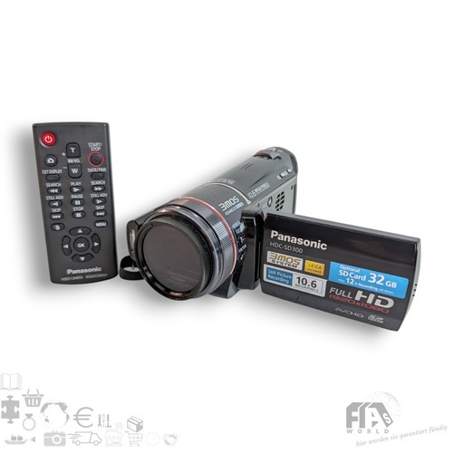 Panasonic hdc sd300 full - panasonic, hd