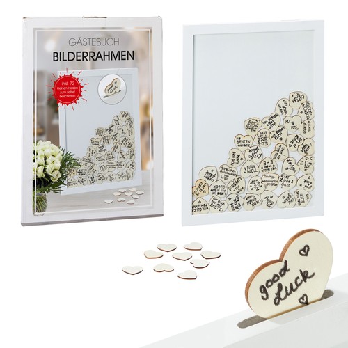 Gästebuch bilderrahmen - gästebuch,