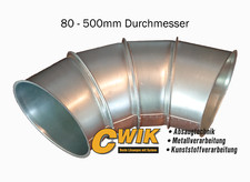 Bogen Rohrbogen Absaugrohr