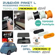 Zubehör Paket L Fiat Topolino, Citroën Ami, Opel Rocks (Griffe, Abdeckungen )