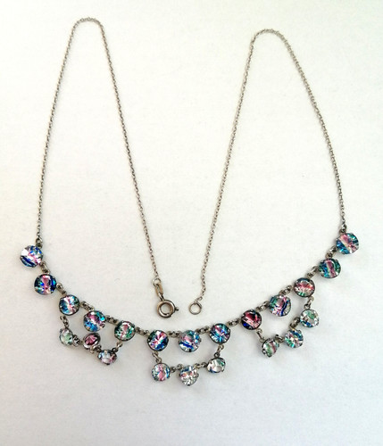 Art deco collier kette - art,