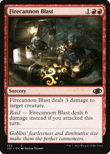 Firecannon blast 533 j22 - firecannon, #533