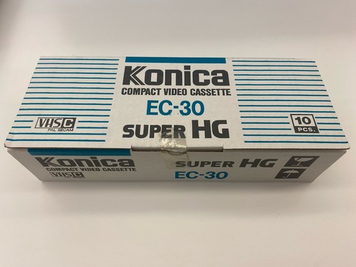 Konica compact video cassette - konica,