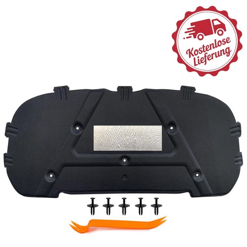 Motorhaubendämmung mit clips - mit,
