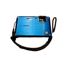 Digitalkamera Panasonic Lumix DMC-FT1 Blau Zustand Gut Leichte Kratzer Getestet 