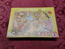 Schmidt Puzzle 100 Teile - Nr. 56370 - Tiere  - Wald - neuwertig