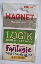 Magnet - Kühlschrankmagnet  mit witzigem Spruch - Auswahl