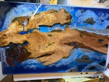  Esstisch 130x80 Live Edge