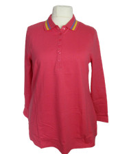 Sheego Damen Shirt Rosa