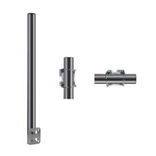 40 cm Sat Mast Balkonhalter Halter Montage Balkon Halterung Verlängerung OPTICUM