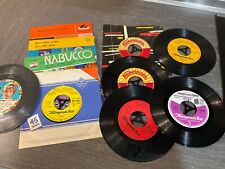 10 Single Schallplatten 60er/70er Jahre Werbesingles