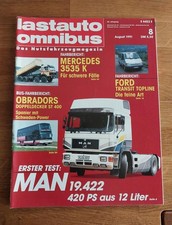 Lastauto-Omnibus 08/1991 MAN