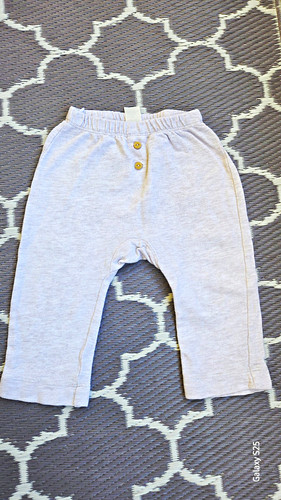 Baby jogginghose creme - h&m,