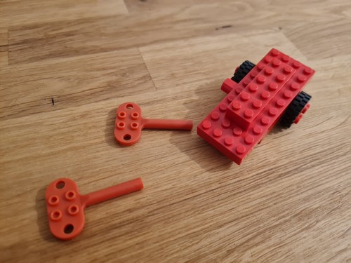 Lego aufziehmotor 1980 - lego, bb46