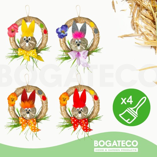 Osterkranz mit hase aus - osterkranz,