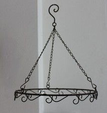 Ring für Adventskalender Dekoration Deckenkrone Hänger Metall Kranz Weihnachten