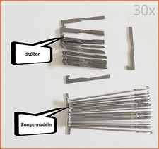 30Stück gebrauchte Zungennadeln Stößer für Pfaff & Passap Duo & Passap 12 (10S3)