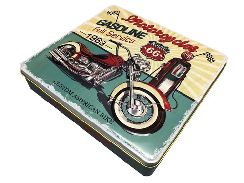 Retrodose gasoline motorrad - xl,