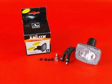 Retro Vintage Fahrrad Lampe Scheinwerfer Anlun Halogen 6V 2,4W NOS #1