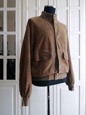 Herren Bomberjacke Echtleder