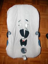 Sommerbezug Schonbezug Frottee für Maxi-cosi Citi City NEU blaugrau