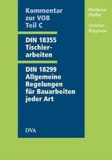 Kommentar zur VOB/Teil C DIN 18355 Tischlerarbeit... | Buch | Zustand akzeptabel