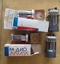 4x GU-50 (ry-50) Röhren & 2 PLK-50MD Sockel, Sammlungsauflösung, ALLES muss RAUS