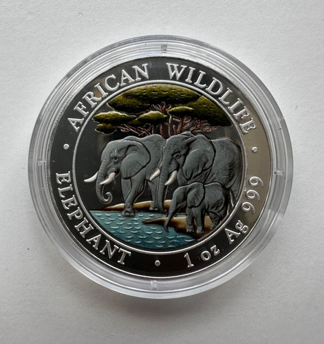 Silbermünze african wildlife - silbermünze,