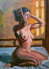 GEMÄLDE - AKT - EROTIK -