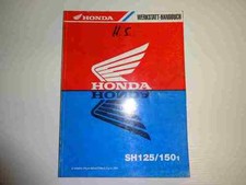 Werkstatt /Reparatur  Handbuch original  Honda SH125, SH150 '2001