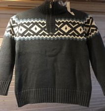 Troyer Pullover Mit Reißverschluss Gr. 116