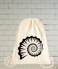 Rucksack naturweiß aus