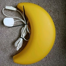 IKEA Smila Wandlampe - gelbe Mondsichelform Leuchte - Kinderzimmer Kinderzimmer