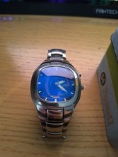 BLUE Square FOSSIL Big Tic