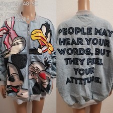 Mickey Mouse Jeansjacke Größe 48-50 Einheitsgröße