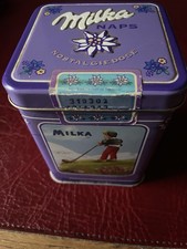 Milka Naps Blechdose leer