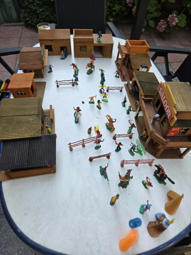 Western town set daisytown aus - western,