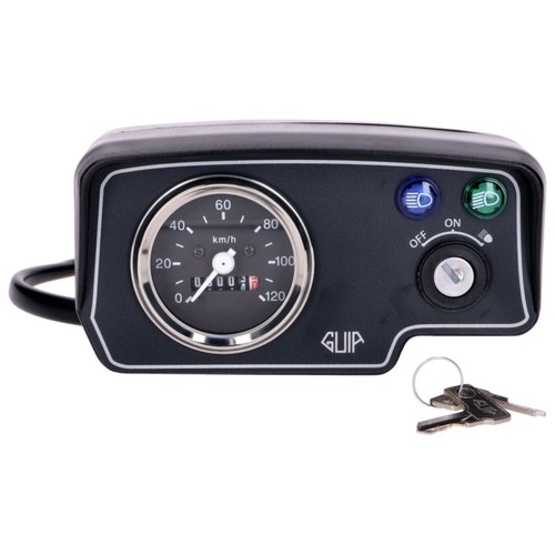 Armatur mit 60mm rundtacho und - armatur,