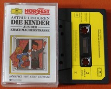 MC KASSETTE - Die Kinder aus der Krachmacherstrasse  Deutsche Gramophon Lindgren